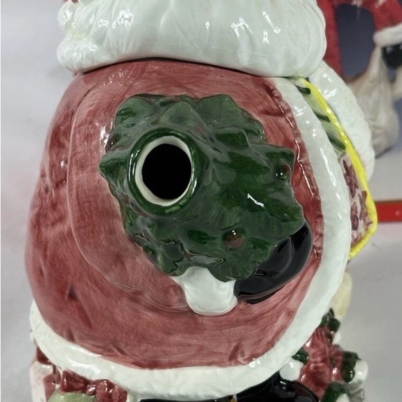 Vintage Santa Claus World Bazaars Inc Teapot Ceramic Teapot VTG Christmas Décor - Picture 4 of 6